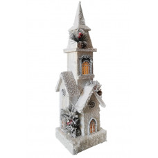 CHIESA INNEVATA C/10 LED CM.15X14X55H (4pz)